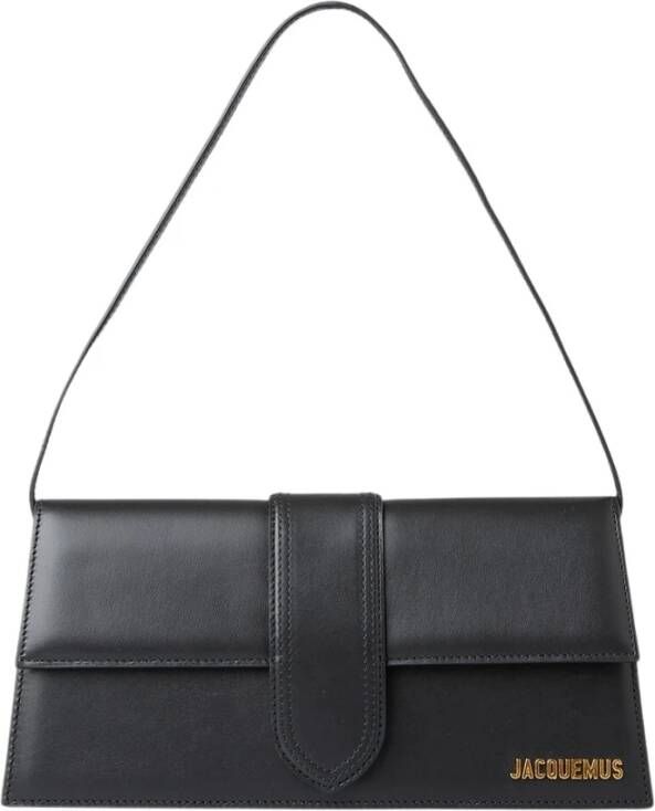 Jacquemus Hobo bags Le Bambino Long Shoulder Bag Leather in zwart