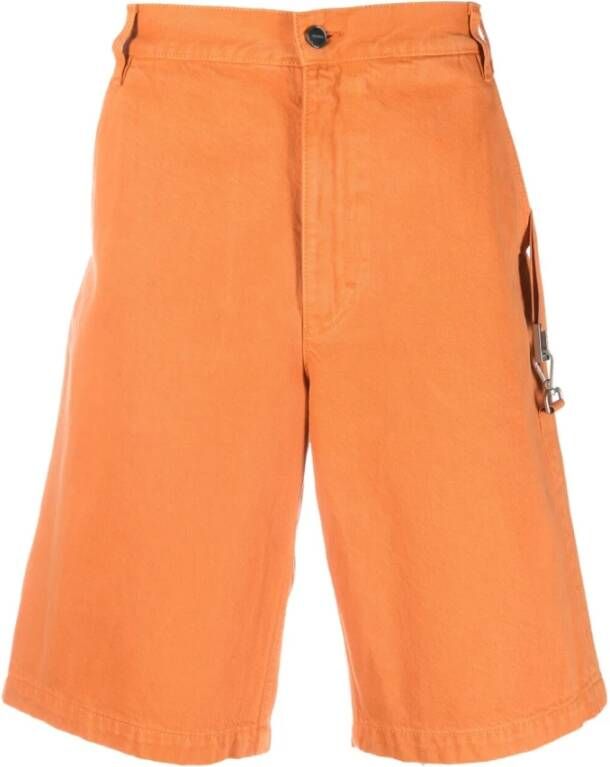 Jacquemus Lange shorts in opvallend oranje Orange Heren