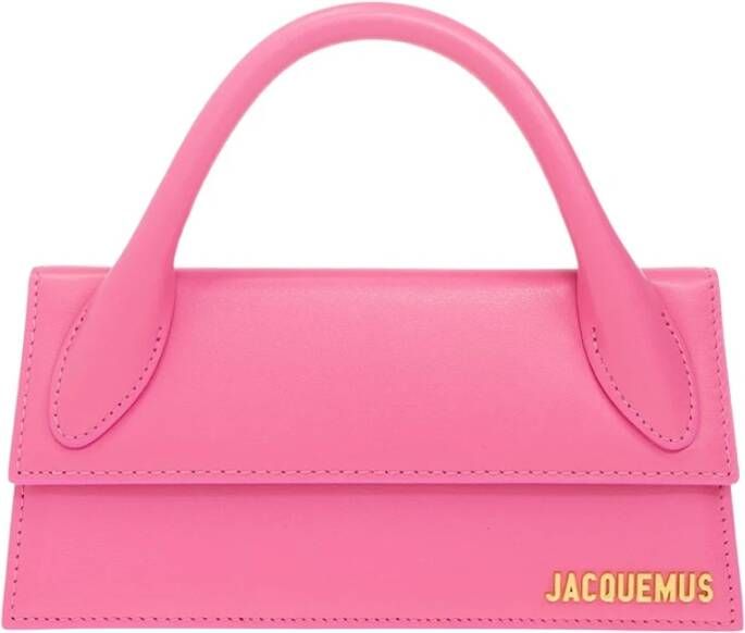Jacquemus Le Chiquito Long shoulder bag Roze Dames