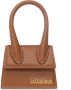 Jacquemus Shoppers & Totes Le Chiquito Top Handle Bag Leather in bruin - Thumbnail 2