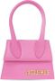 Jacquemus Totes Le Chiquito Top Handle Bag Leather in roze - Thumbnail 1