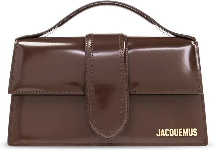 Jacquemus Le Grand Bambino schoudertas Bruin Dames