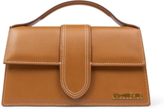 Jacquemus Lichtbruin Bambino 2 Bruin Dames