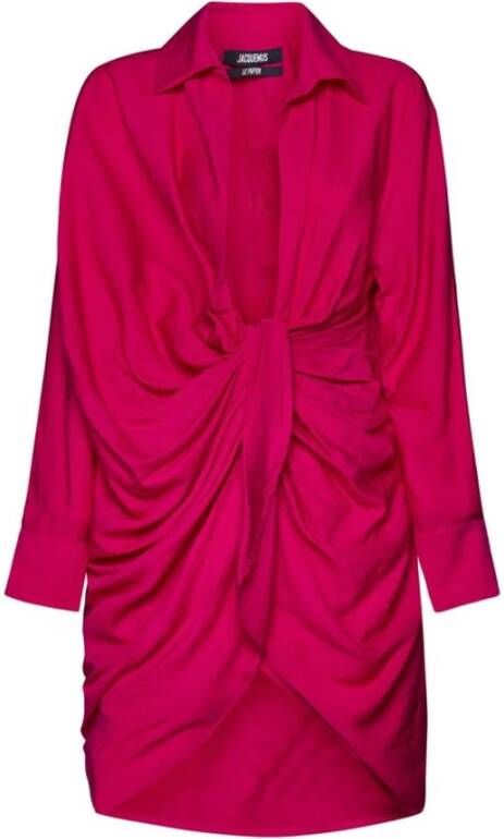 Jacquemus Luxe Roze Feestjurk voor Speciale Gelegenheden Roze Dames