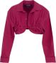 Jacquemus Machou Bolero Shirt Roze Dames - Thumbnail 1