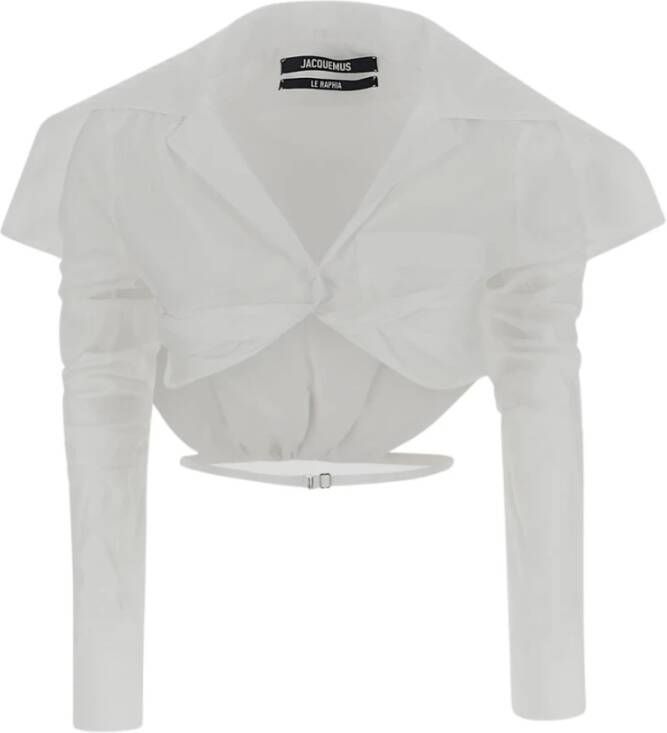 Jacquemus Meio Overhemd White Dames