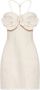Jacquemus Artichaut Gerimpelde Mini Jurk White Dames - Thumbnail 1