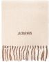 Jacquemus Beige Sjaals L'echarpe Moisson Beige Dames - Thumbnail 3