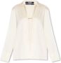 Jacquemus Elegant Off-White Satin Shirt White Dames - Thumbnail 1