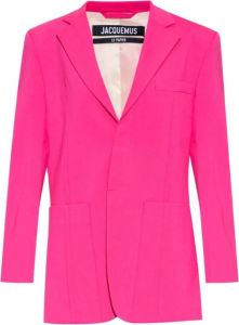 Jacquemus Oversize blazer Roze Dames