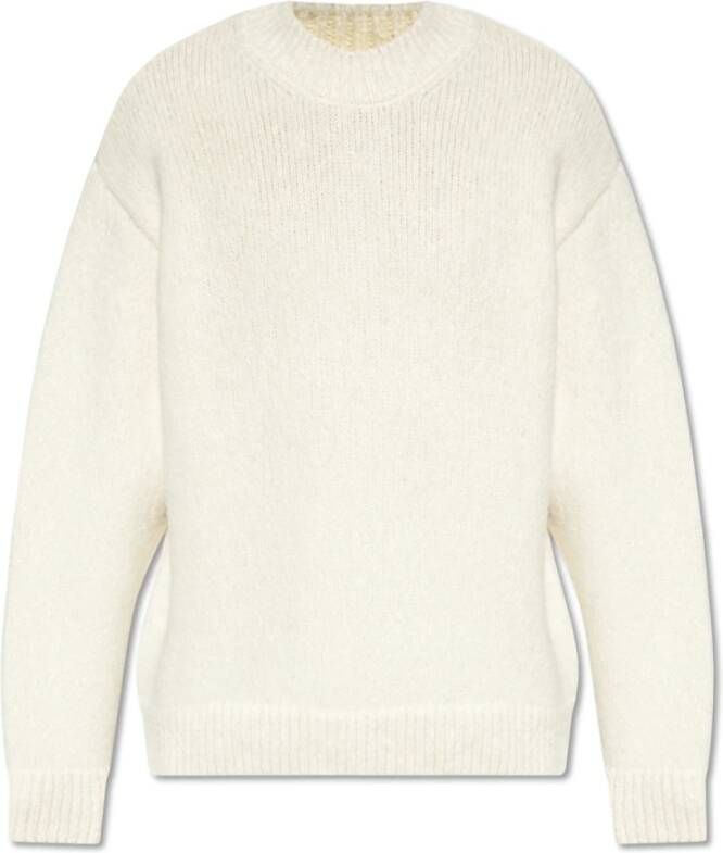 Jacquemus Logo Sweater met losse pasvorm White