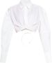 Jacquemus Plidao Shirt Tijdloze Glamour met een Frans Tintje White Dames - Thumbnail 1