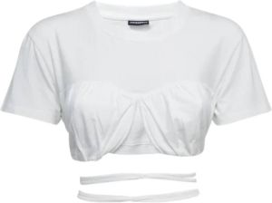 Jacquemus Pre-owned Cotton tops Wit Dames