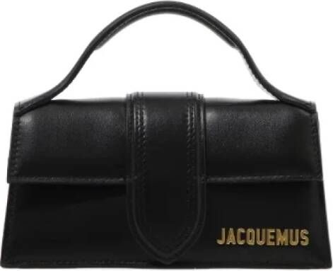 Jacquemus Pre-owned Leather handbags Zwart Dames