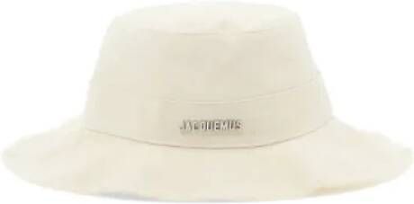 Jacquemus Pre-owned Pre-owned Cotton hats Beige Dames