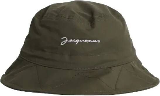 Jacquemus Pre-owned Cotton hats Groen Unisex