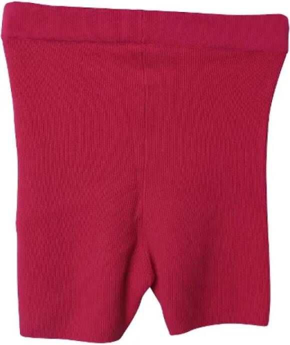 Jacquemus Pre-owned Pre-owned Fabric bottoms Roze Dames
