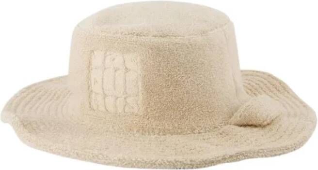 Jacquemus Pre-owned Fabric hats Beige Dames