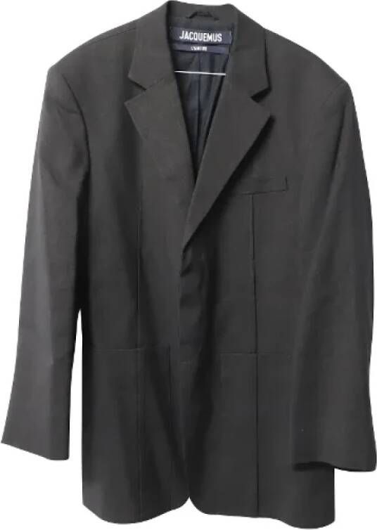 Jacquemus Pre-owned Fabric outerwear Zwart Dames