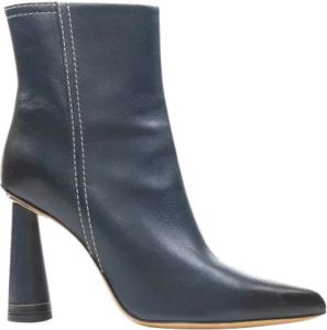 Jacquemus Pre-owned Pre-owned Leather boots Blauw Dames