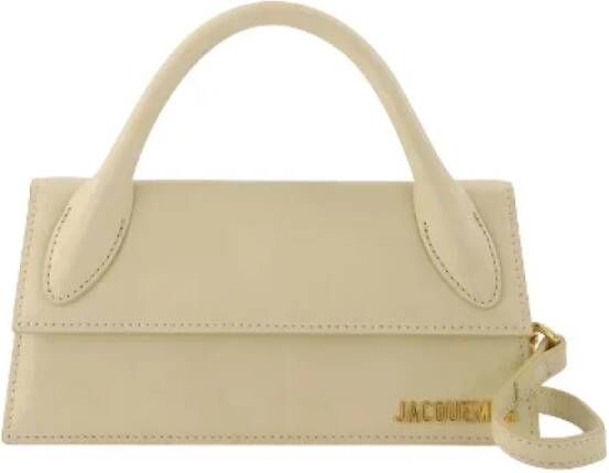 Jacquemus Pre-owned Pre-owned Leather handbags Beige Dames