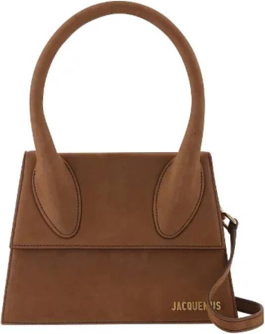 Jacquemus Pre-owned Pre-owned Leather handbags Bruin Dames