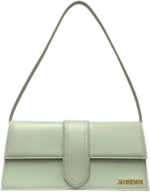 Jacquemus Pre-owned Pre-owned Leather handbags Groen Dames