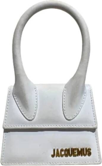Jacquemus Pre-owned Leather handbags Wit Dames