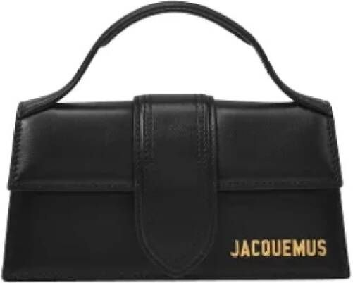 Jacquemus Pre-owned Pre-owned Leather handbags Zwart Dames