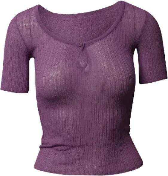 Jacquemus Pre-owned Tops Purple Dames
