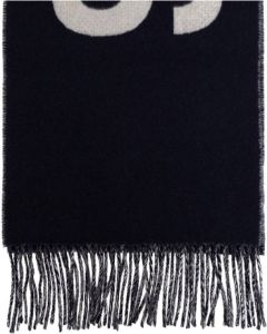 Jacquemus Randlogo -sjaal Blauw Dames