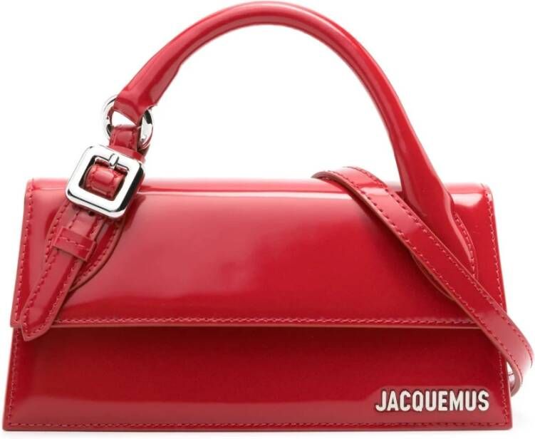 Jacquemus Rode Lange Boucle Chiquito Rood Dames