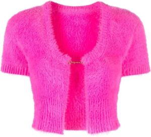 Jacquemus Round-neck Knitwear Roze Dames