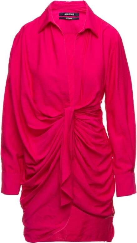 Jacquemus Shirt Dresses Roze Dames