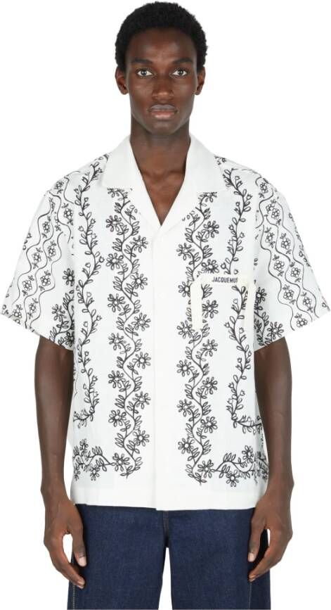 Jacquemus Shirts White Heren