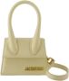 Jacquemus Totes Le Chiquito Top Handle Bag Leather in crème - Thumbnail 2