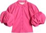 Jacquemus Stijlvolle Stretch Katoenen Overhemd Roze Dames - Thumbnail 1