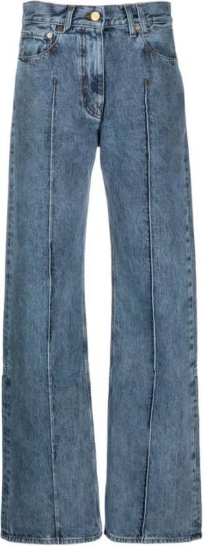 Jacquemus Straight Jeans Blauw Dames