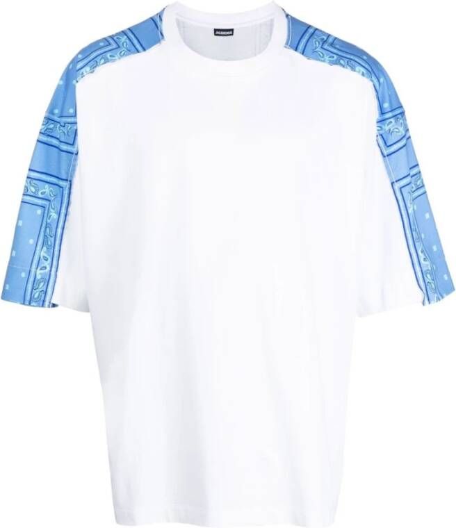 Jacquemus T-shirt Blauw Heren