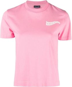 Jacquemus T-Shirts Roze Dames