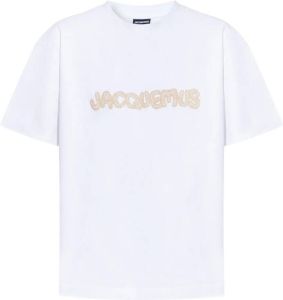 Jacquemus T-Shirts Wit Dames
