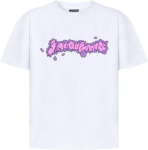 Jacquemus T-Shirts Wit Dames