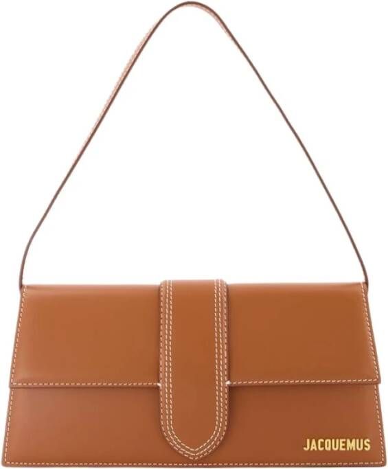 Jacquemus Le Bambino Long tas Brown Dames