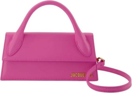 Jacquemus Le Chiquito Long shoulder bag Roze Dames