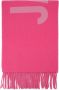 Jacquemus Wollen sjaal in stijlvol ontwerp Pink Unisex - Thumbnail 1