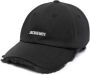 Jacquemus Zwarte Artichaut Baseball Cap Zwart Heren - Thumbnail 1