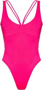 Jacquemus �Signature� one-piece swimsuit Roze Dames