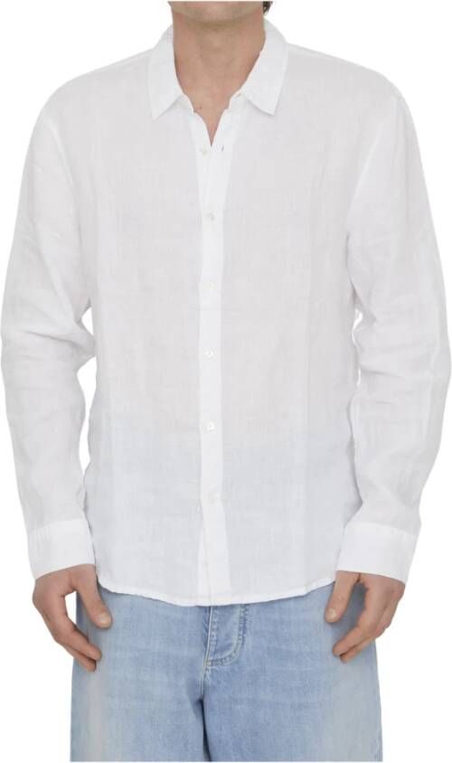 James Perse Casual overhemd White Heren