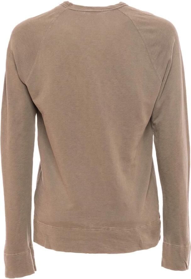 James Perse Stijlvol Sweatshirt Mxa3278 RRP Gray Heren - Foto 2