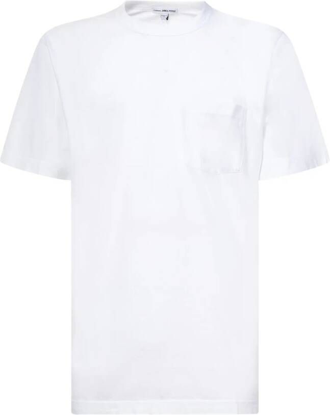 James Perse t-shirt White Heren